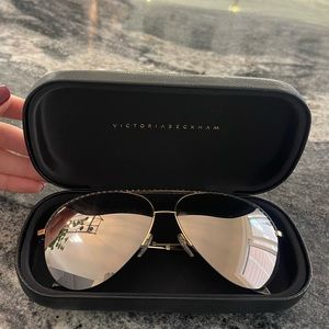 SOLD - Victoria Beckham Classic Aviator Sunglasses - Authentic